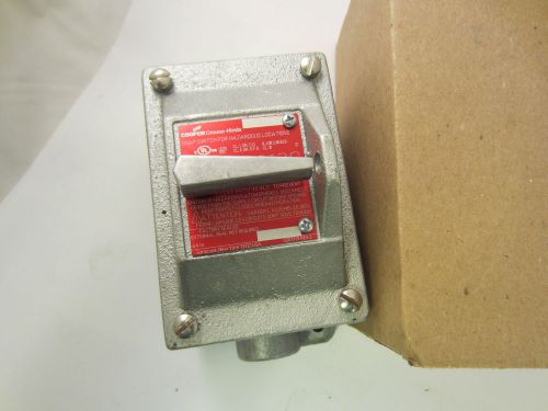Crouse hinds edsc2130 factory sealed  explosion proof 3 way switch for sale