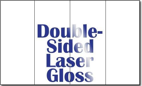 Desktop Publishing Supplies, Inc. 8 1/2&#034; x 14&#034; 4 Panel 38lb Bond Laser Gloss