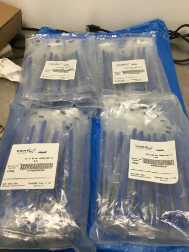VWR Bacterial Cell Spreaders, 30mm Wide Sterile Cat# 60828-682, Quantity 100