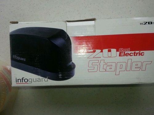 Infoguard 20 sheet electric stapler