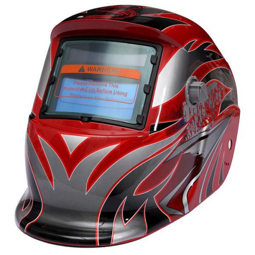 New  booming flame solar auto darkening welding/grinding arc tig mig helmet mas for sale