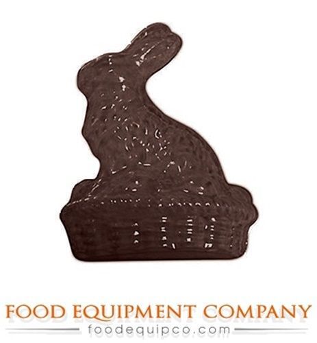 Paderno 47865-38 Chocolate Mold bunny 3-5/8&#034; L x 2-5/8&#034; W x 23/32&#034; H 3 per sheet