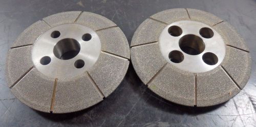 Diamond Plated Grinding Wheels, QTY 2, 4.75&#034; x .875&#034; x 1&#034; AH, 154988 |KC1|RL