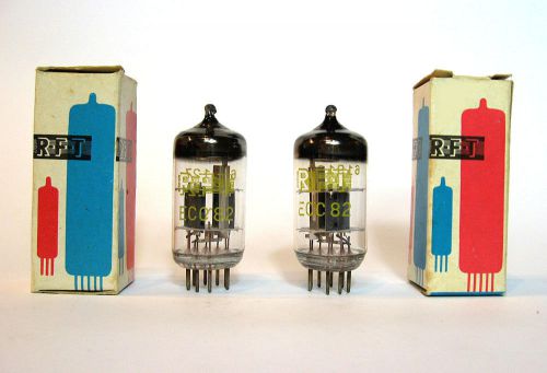 ECC82 RFT IN ORIGINAL CARTON BOX. NEW. NOS.