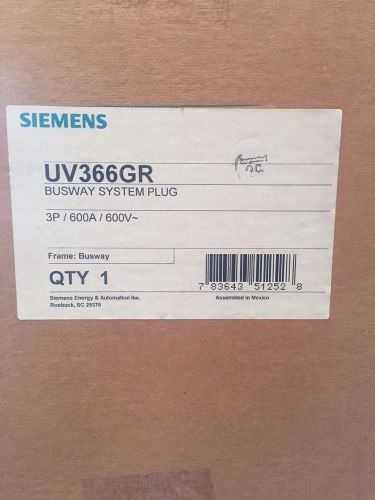SIEMENS UV366GR / UV366G / UV366 NEW IN BOX ITE