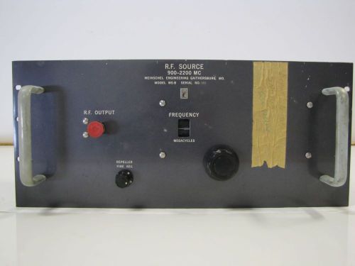 RF Source 900-2200 MC, Model MS-8, Weinschel Engineering