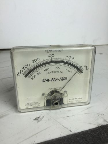 ASSEMBLY PRODUCTS 421-848 R3 SIM-PLY-TROL PYROMETER