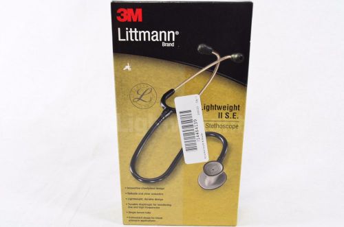 3M Littmann Lightweight II S.E. Stethoscope, Black Tube, 28 inch, 2450 LN