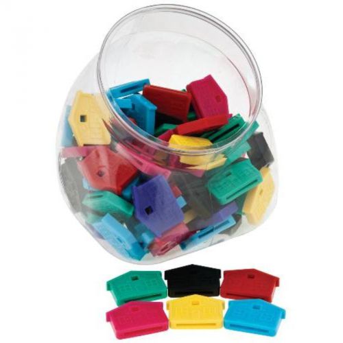 Lucky Line House Key Caps Display Assorted Colors Lucky Line Lock Repair 16225
