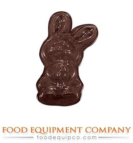 Paderno 47865-15 Chocolate Mold bunny 2.5&#034; L x 1-1/8&#034; W x 3/4&#034; H 8 per sheet