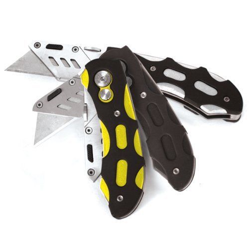 Nebo anodized aluminum folding lock quick change blade utility knife 5517 for sale