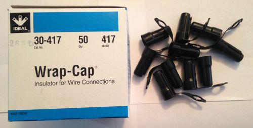 Wrap Cap Ideal 30-417 wrap-cap insulator for wire connections ( Lot of 15 ) NEW