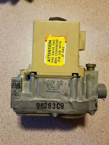 Honeywell sv9500m 2682 smart gas valve LP converted used working furnace hvac