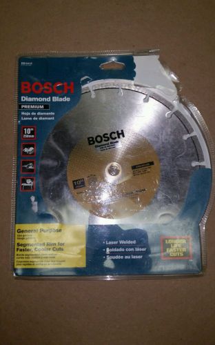 Bosch Db1041c Premium Segmented Diamond Circular Saw Blade, 10-inch