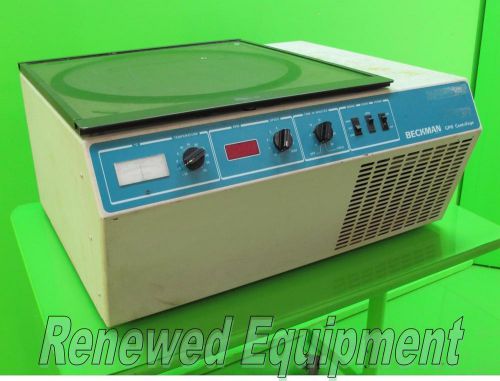Beckman 349702 GPR Refrigerated Bench Top Centrifuge #1 *As-Is for PARTS*