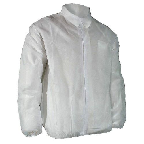 Pk50 White, Polypropylene, Disposable Jacket, 3XL; Cellucap (RL 3414)