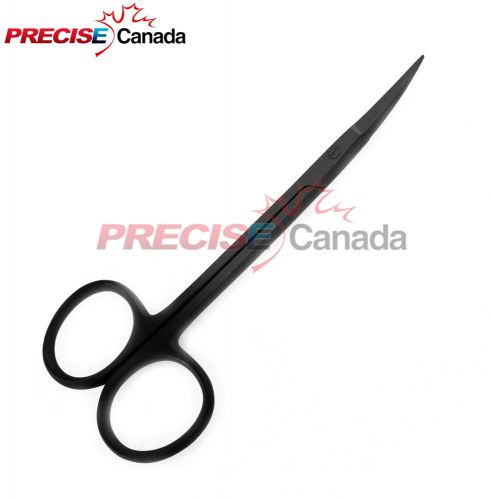IRIS SCISSORS CURVED 4.5&#034; BLACK COATED, SURGICAL INSTRUMENTS
