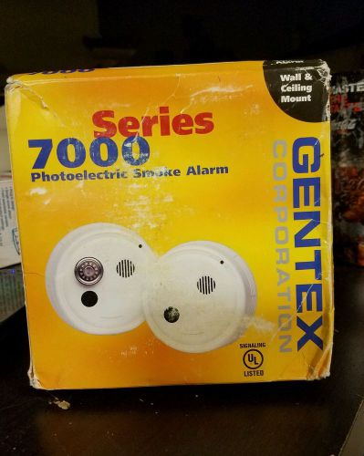NEW Gentex Series 7000 Photoelectric Smoke Alarm  7100F Free S&amp;H
