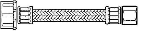 SUPPLY LINE,SS 1/2FX7/8BCX12&#034;