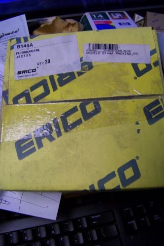 new Erico Cadweld B144A Ceramic Packing - 0.25 X 3 X 3 ~ 20 ct