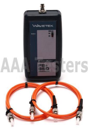 Wavetek FiberKit+ FS+ 850 MM Fiber Source For LT8155 &amp; LT8600 Cable Testers