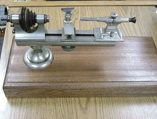 American watch tool co / boley type watchmaker&#039;s jeweler&#039;s lathe - pristine for sale