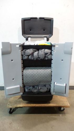 Brady spc absorbents ska-k2 39 in h x 18 in w 22 gal spill kit cart for sale
