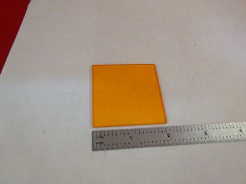 ORANGE GLASS FILTER PART OPTICS &amp;C6-A-19