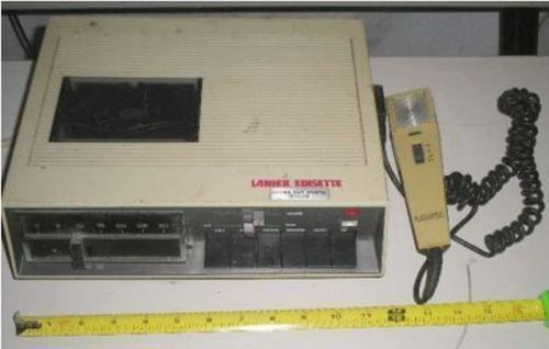 Lanier Edisette Model 1977 Dictaphone Voice Recorder