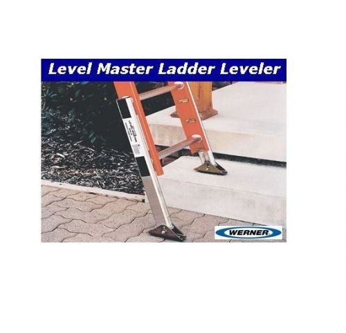 New - WERNER PK80-2 Aluminum Extension Ladder Leveler Leveling Kit