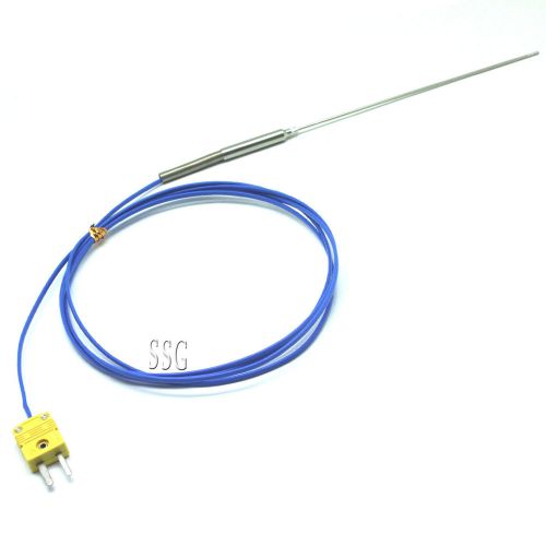 Ssg k type thermocouple controller teflon sensor 1mm probe 100mm for sale