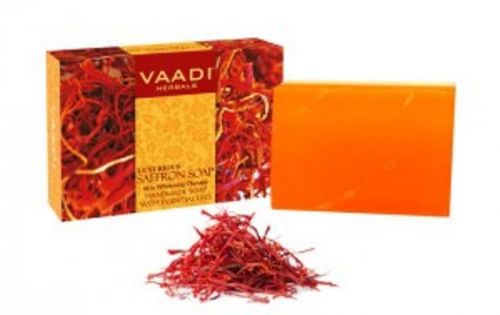 Vaadi Herbal Luxurious Saffron Soap Skin Whitening Therapy 75 gm x2pcs.