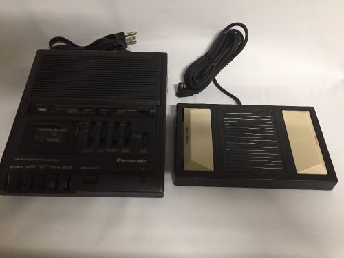 Panasonic Microcassette Transcriber RR-930 w/ Foot Pedal