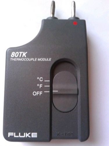 Fluke 80TK Thermocouple Module Includes include a Type-K Thermocouple