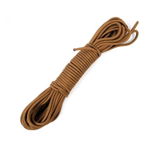 100M Length Braided Polyester Fiber General Purpose Rope Brown
