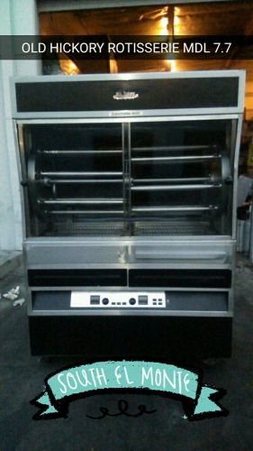 OLD HICKORY N/7.7 G NATURAL GAS ROTISSERIE - 56 BIRD CAP WITH SPEARS