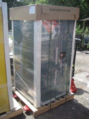 Pig/justrite 60 gallon 2 door manual, flammable cabinet brand new! for sale