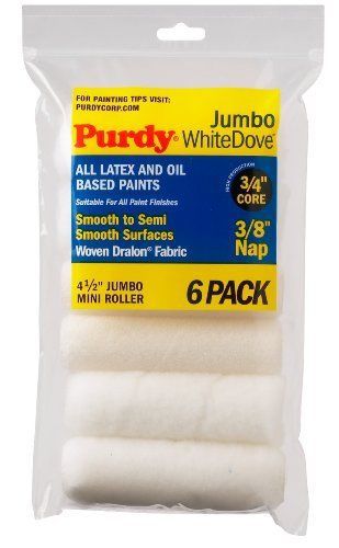 Purdy PURDY 140624612 4.5 x 3/8-Inch Roll Cover, 6-Pack