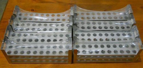 8  STAINLESS STEEL TEST TUBE RACK STAND WATER BATH  6640-00-442-6450 WASSERMAN