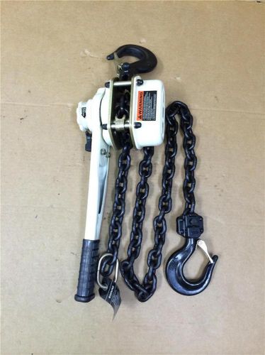 Industrial Heavy Duty 3/4 TON JET Lever Hoist Come Along 10ft Puller 275010