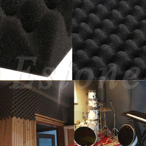 50x 50x 3cm Acoustic Soundproof Sound Thick Absorption Pyramid Studio Foam Board
