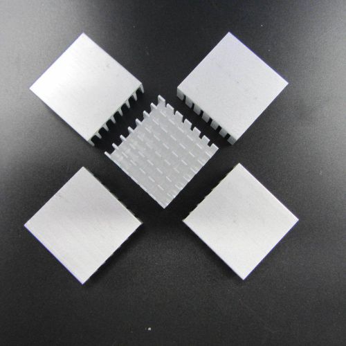 5pcs Aluminum Heatsink 28x28x11mm Cooling Fin Heat sink For LED Power CPU Sliver