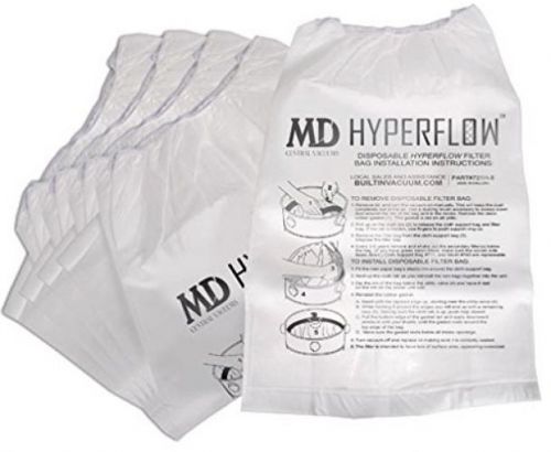 MD 5-Pack HyperFlow Paper Bags 12-gallon