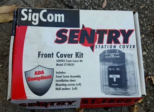*new* sentry sigcom pull station cover kit st-frc01 fire alarm for sale