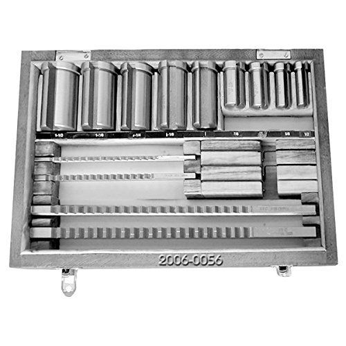 Hhip 2006-0056 30 piece keyway broach set, 1/8-3/16-1/4-5/16-3/8 inch for sale