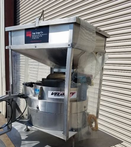 Cap Snap 24&#034; Stainless Rotary Cap Sorter, Capping Machine