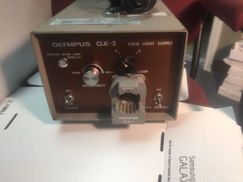 Olympus CLK-3 Cold Light Power Supply Source