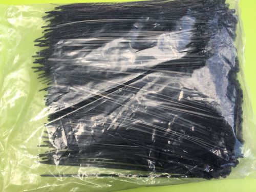 1000 pcs 8&#034; black cable ties, 1000 pcs 8&#034; nylon ties, 1000 8&#034; white cable ties for sale