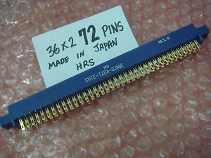 New 36/72 JP dual Pins edge connector 3.96mm slot solder socket cherry master