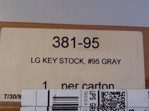Durham 381-95 Gray Keystock (SKU#1387/B22)